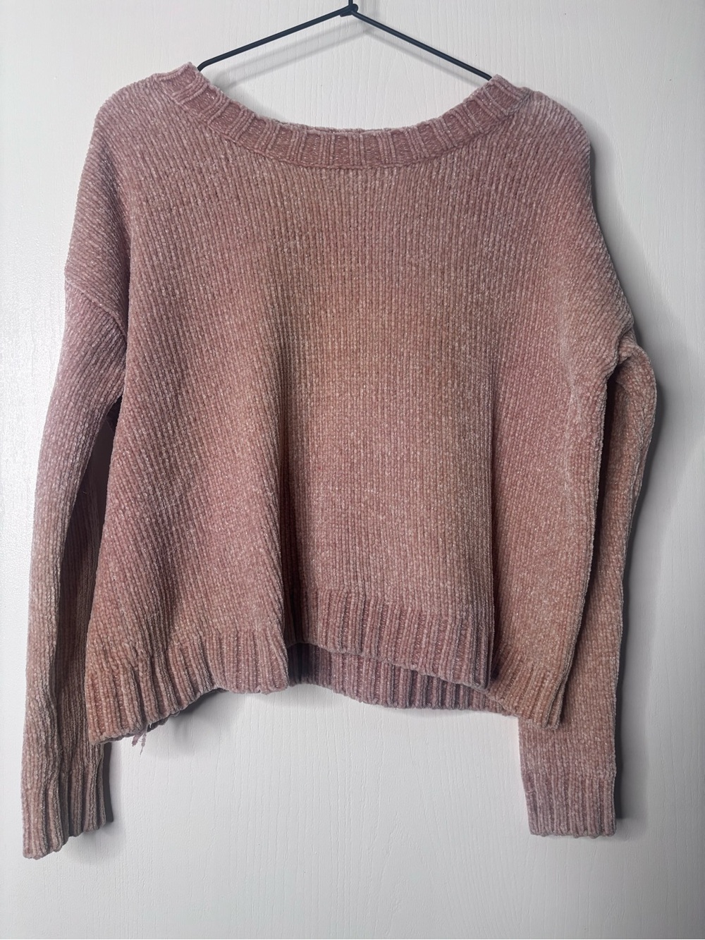 Aerie Chenille Ribbed Pullover Sweater